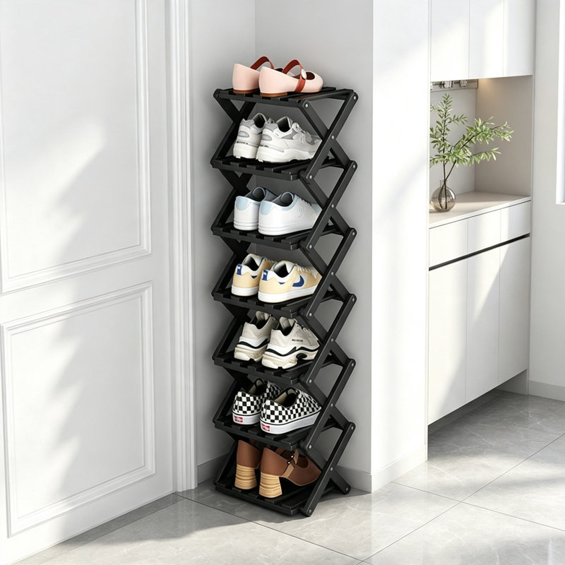 7 Pair Shoe Rack