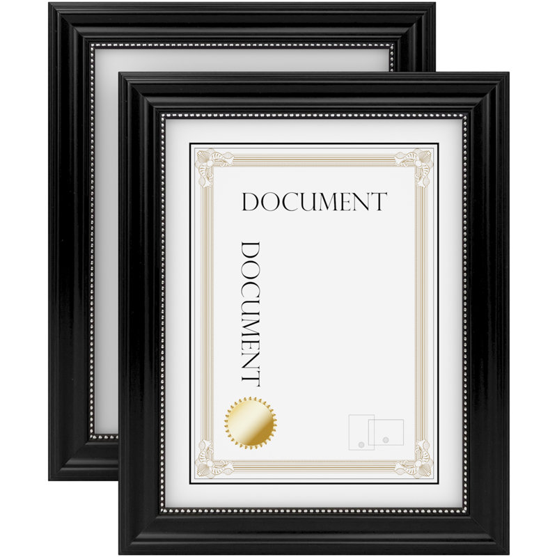 Picture Frame - Set of 2, Black