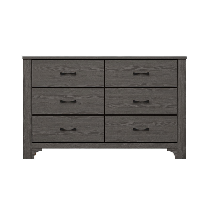 Junipe Brown 6-Drawer Dresser