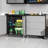 Metal Garage Storage Cabinet With Wheels-1698343085