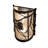 Jahmal Steel Flush Mounted Sconce