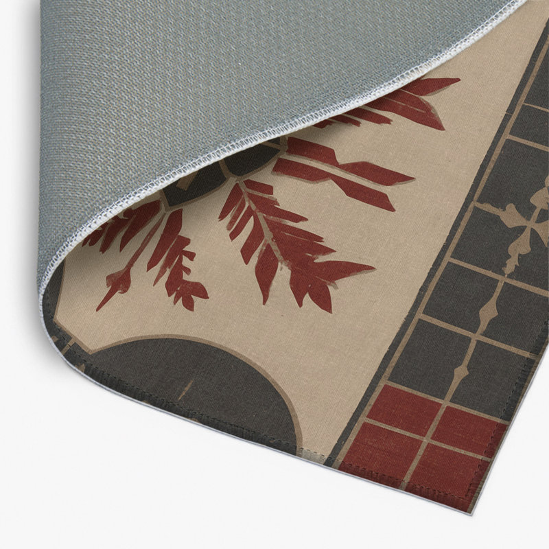 Tapis intérieur et extérieur Palace Pathway, Rectangle 5 pi x 7 pi