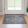 Premium Machine Washable Fehr Gray Rug