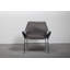 Perfidia_02 Brown Thick Leather Sling Lounge Chair In Black Steel By Andean-655961586
