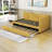 Jayonni Twin Daybed with Trundle-1540726106