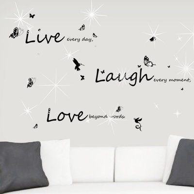 Non-Wall Damaging Wall Decal