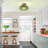 Keiari Glass Semi Flush Mount-1857770584