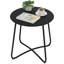 Paiten Round Metal Outdoor Side Table , 48cm cm W 45cm cm D-499087221