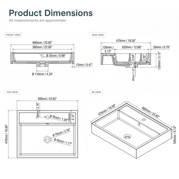 Product Dimensions