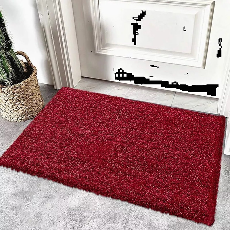Indoor Doormat, Red