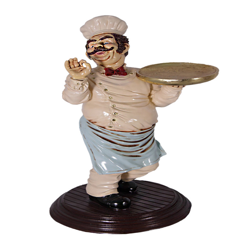 Petite statue Paullina Chef Butler