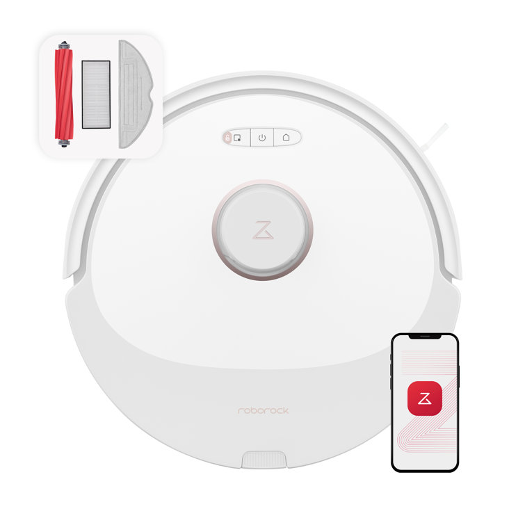 Roborock Q8 Max Robot Vacuum and Mop Cleaner, 5500Pa Suction, Lidar Navigation, Obstacle Avoidance