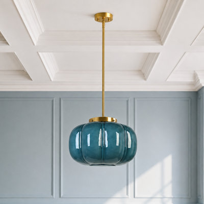 1-light Drum Pendant Light