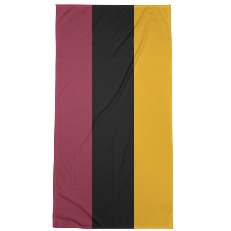 Bath Towel, Yellow Accent