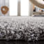 Tapis argenté à poils longs Assiya-60835066