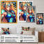 «Eckhold», la reine de l'anime bleue sur toile II-589480196-589480222