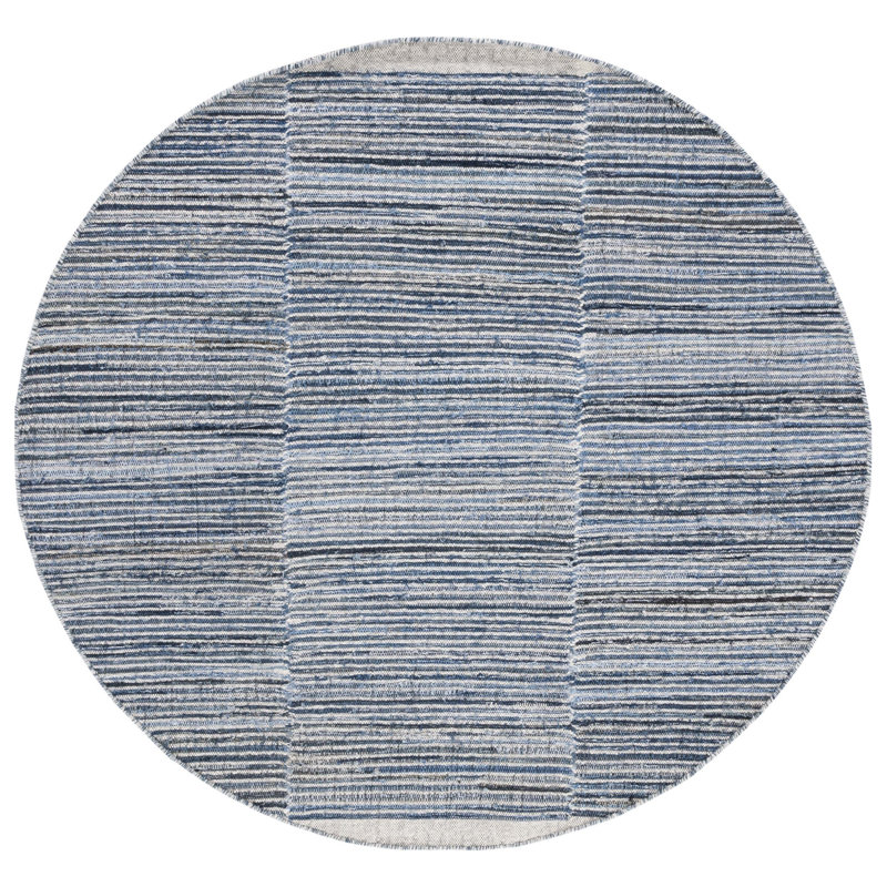 Tapis bleu / ivoire Colmar, Rond 6 pi