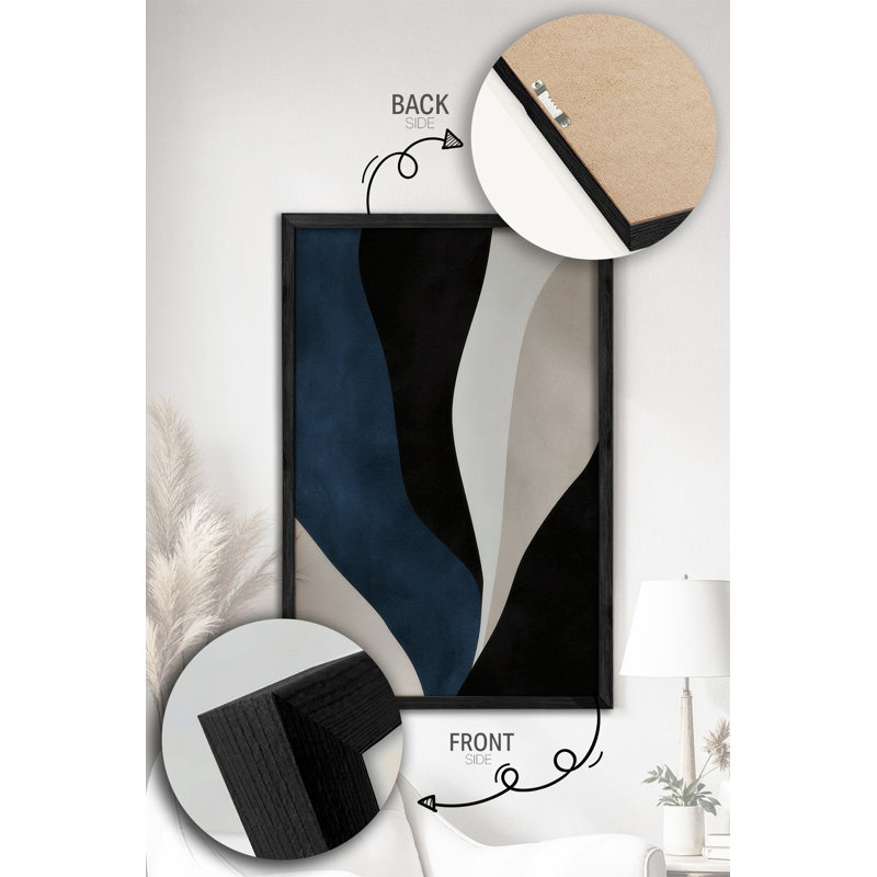 Elegant Decorative Framed MDF Paintings (2 Pieces), Solid Wood Frame, 13.0 x 19.0 inches | 100% MDF, Digital Printing | Perfect for Home Decor & Art Lovers