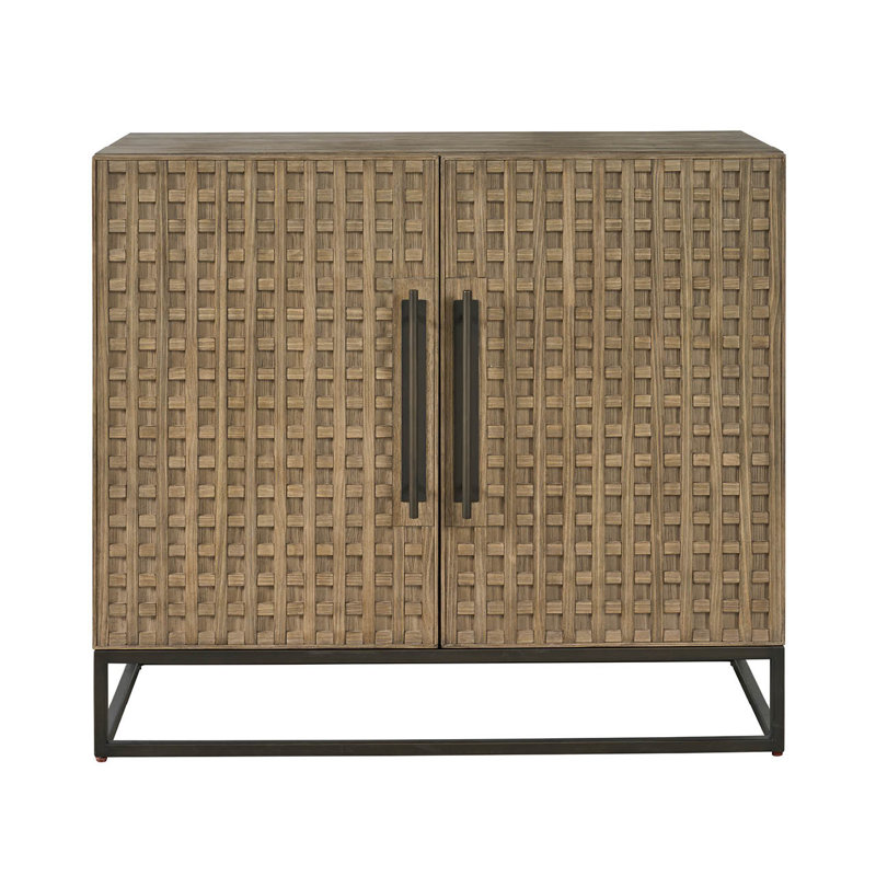 Modern Accent Cabinet, Brown