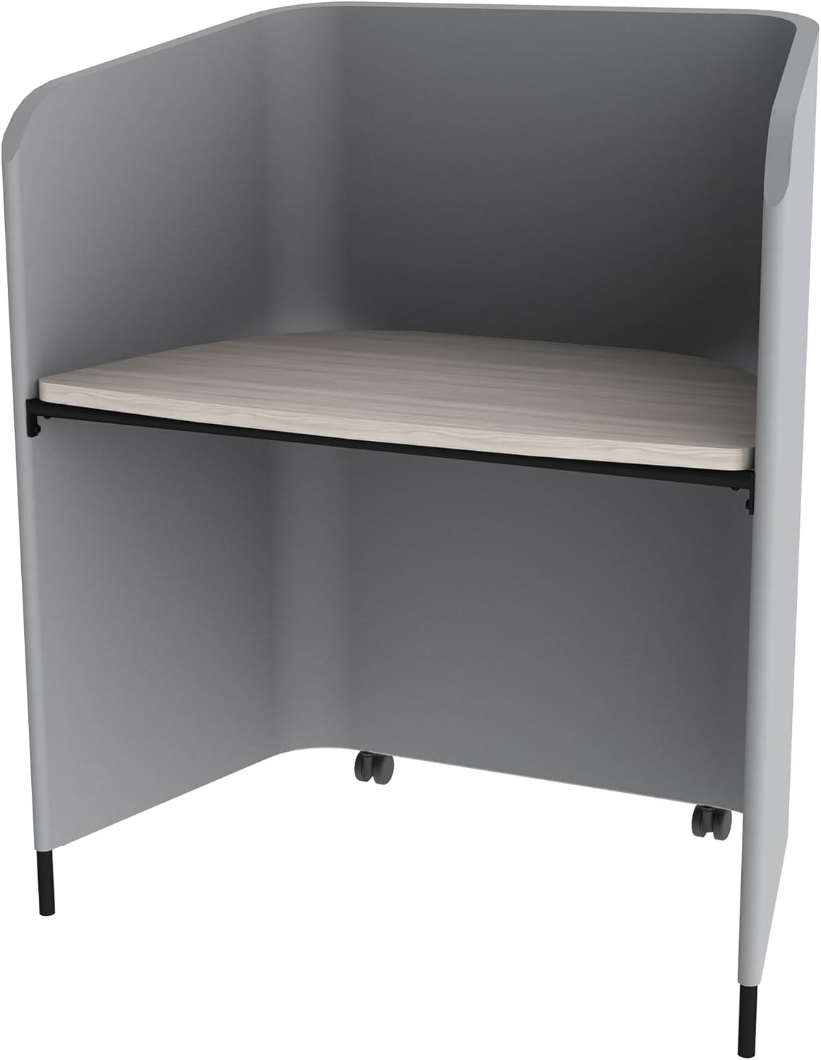Hokku Designs Portable Privacy Workstation With Durable Iron Frame And ...