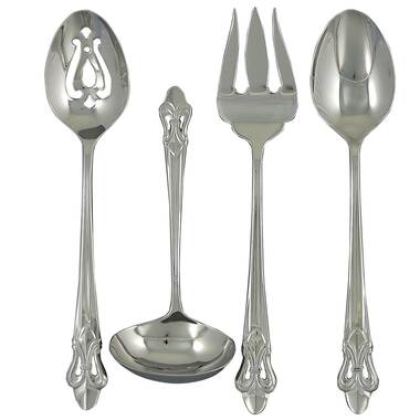 Oneida Michelangelo 2 Piece Cake Set, 18/10 Stainless Steel - Yahoo Shopping