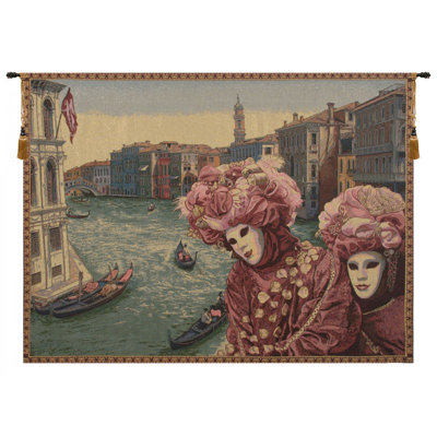 Italian Loom Woven Cotton Blend Wall Hanging