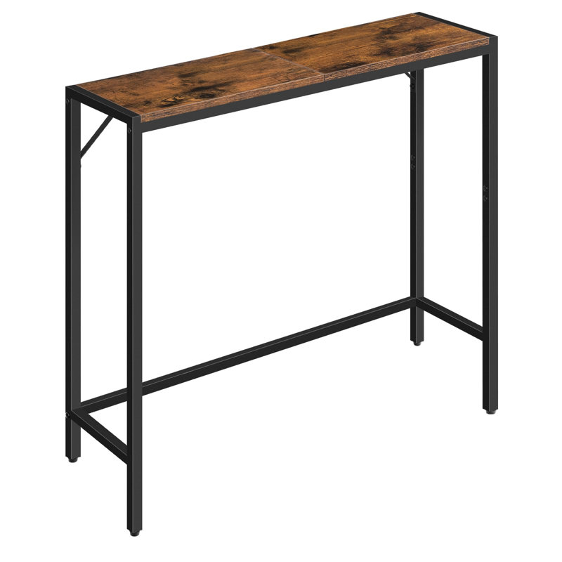 Cheverly 30.1'' Console Table, Rustic Brown