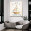  «Floursack Nautical Square 7» par Danhui Nai, art mural en verre acrylique-2143659056
