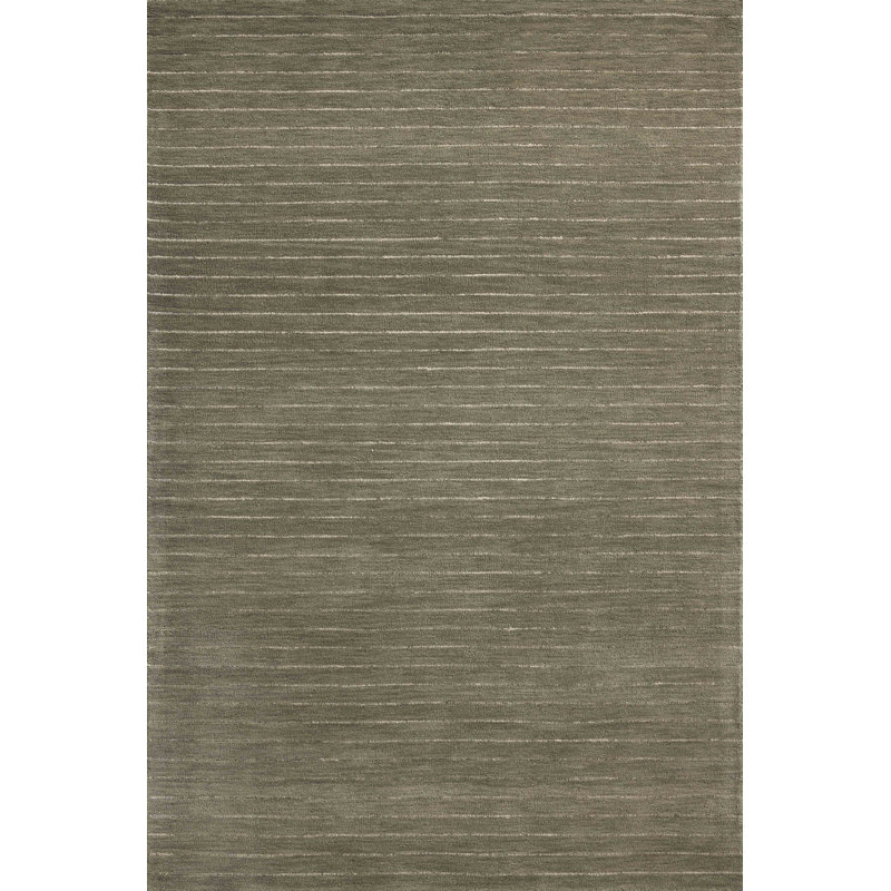Tapis Chris Loves Julia x Loloi Henry, Rectangle 5 pi x 7 pi 6 po, Olive / Ivoire