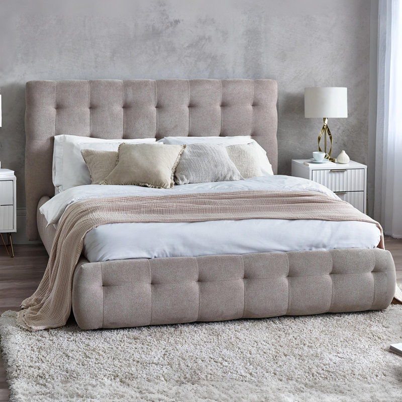 Murier Upholstered Bed, King - 150 x 200 cm