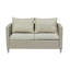 140cm Wide Straight Patio Sofa
