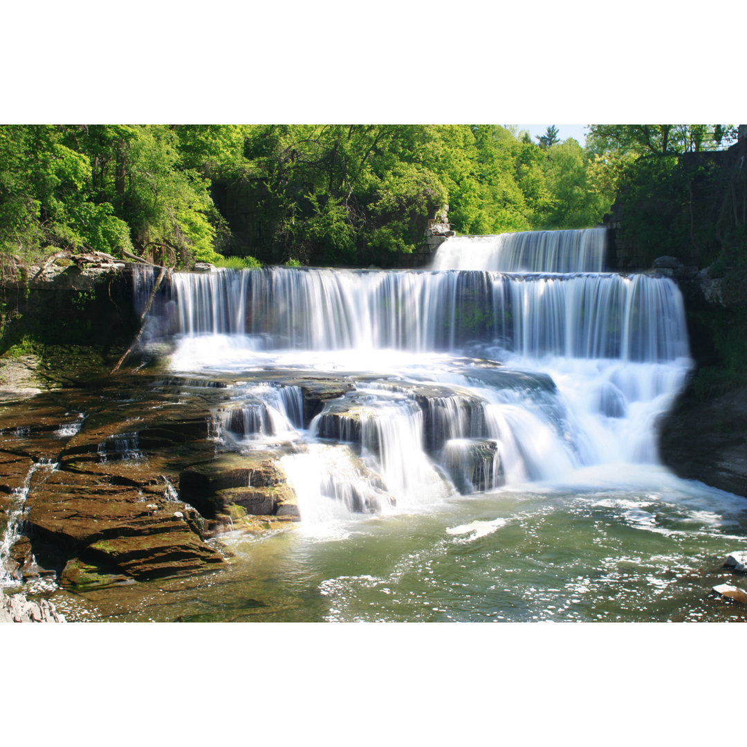 Seneca Mill Falls von Jitalia - Leinwandbild