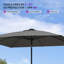  Parasol de terrasse carré 8 'x 8'-1419208638