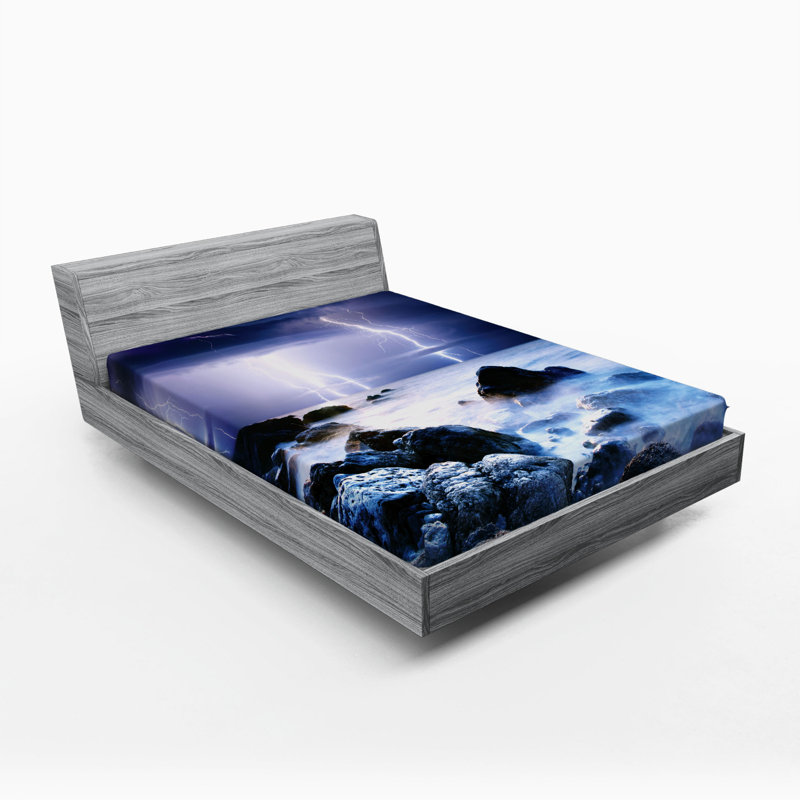 Nature Microfiber Fitted Sheet, Queen Fitted Sheet