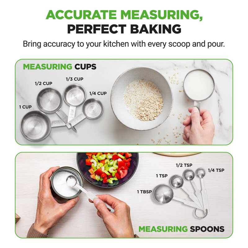 Nutrichef 23-Piece Baking Utensil Collection With Measuring Tools, Silicone Mats, Spatulas, Whisk & Oven Mitts - Complete Kitchen Utensils Set And Baking Tool Set Suitable For Home Bakers