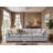 Modular 3-Seat Sofa Soft Comfort Cloud Couch, Wide Seats, 2 Arm Pillows & 2 Toss Pillows-257667992