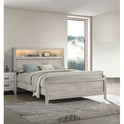 Lit simple pour lit simple 1pc avec tablettes et meubles contemporains