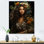 Boho Latina Woman Harmony II - Portrait, reproduction d'art sur toile