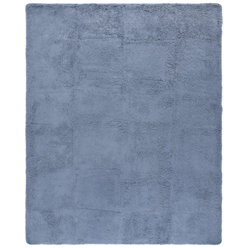 Zanaira Shag Performance Solid Color Rug, Rectangle 8' x 10'
