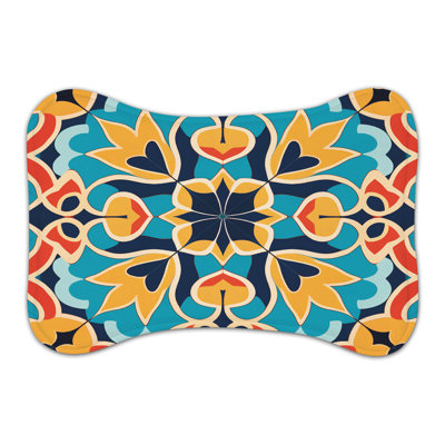 Moroccan Inspirations - Tapis d'alimentation en os 1 pièce