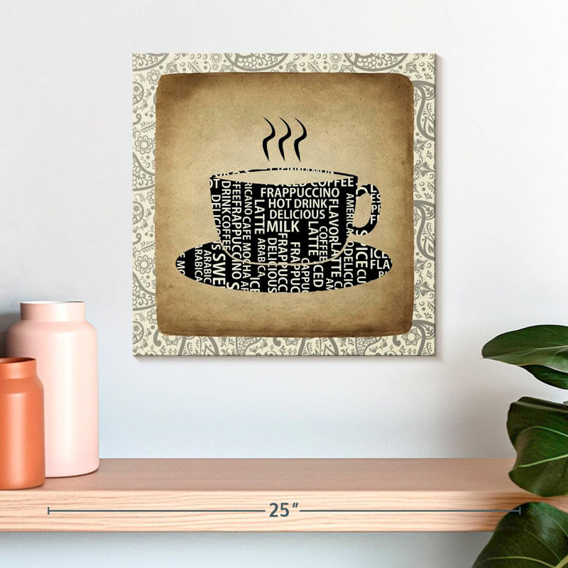 Cachemire Yarlin Coffee I, H 16 po x l 16 po