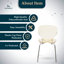 Chaise d'appoint de salle à manger empilable Edenfield-253412659-241978524-252932783
