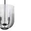 Luminaire bol suspendu en verre 3 lumières-885500874