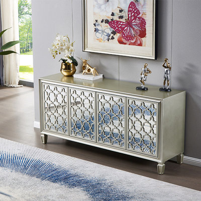 Modern minimalist high-end sideboard