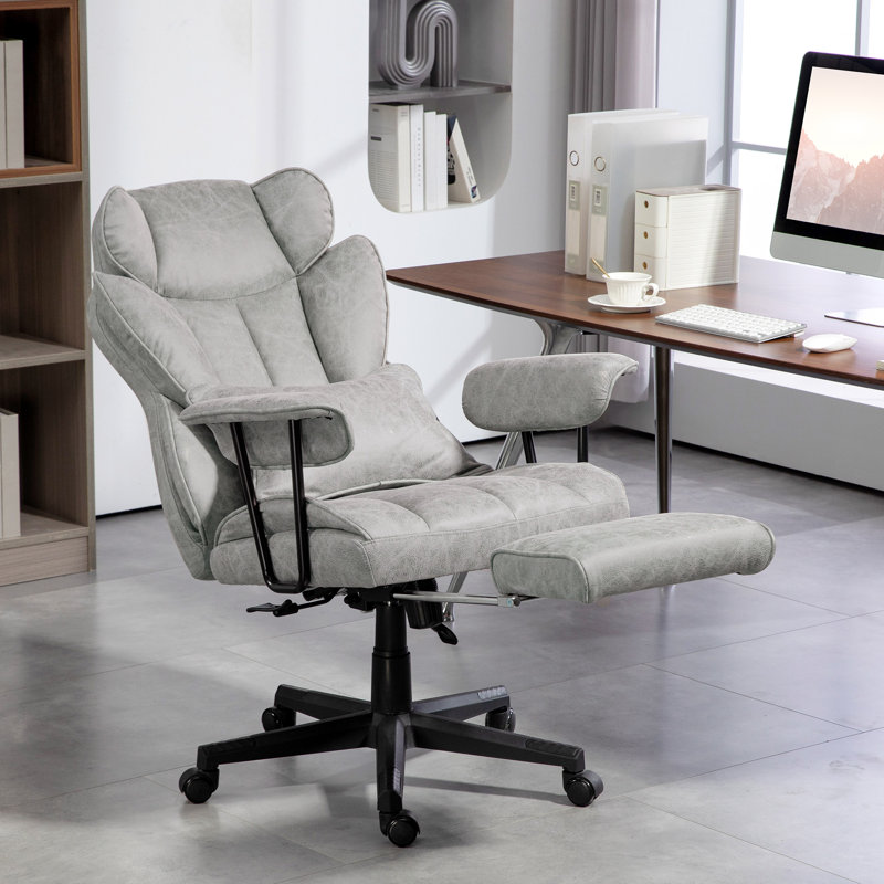 Fauteuil de bureau Massage Massage, Gris, Métal