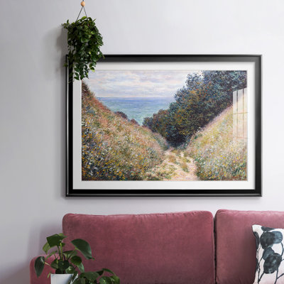 Monet, impression sur papier encadrée