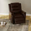 Fauteuil inclinable pivotant avec repose-pieds manuel Global