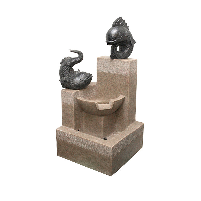 Fontaine d'extérieur 37 po pour poissons Koi