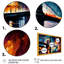 «Colorful Brooklyn Bridge - City», reproduction sur toile encadrée-1770928285-1770928287