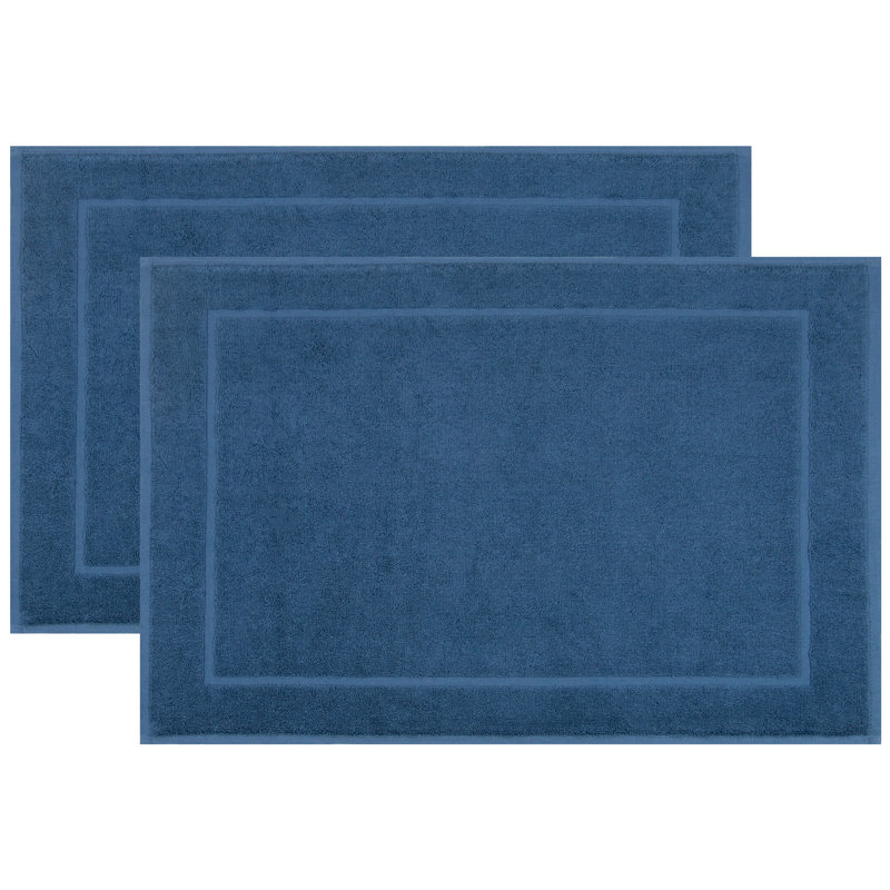 Bath Rug, Navy Blue